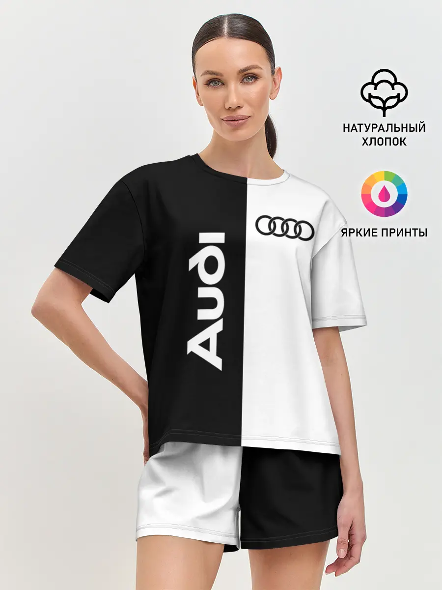 Женская пижама с шортами / Audi