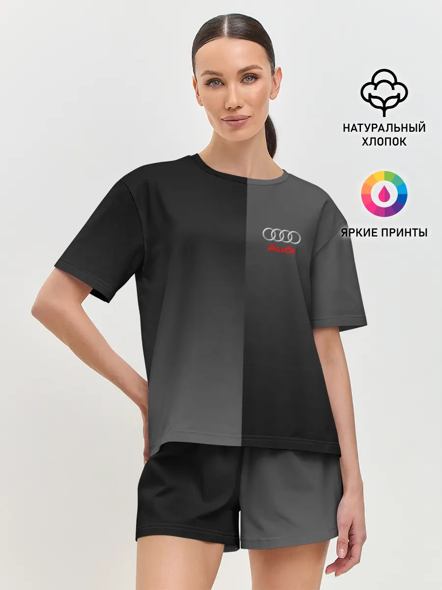 Женская пижама с шортами / AUDI SPORT