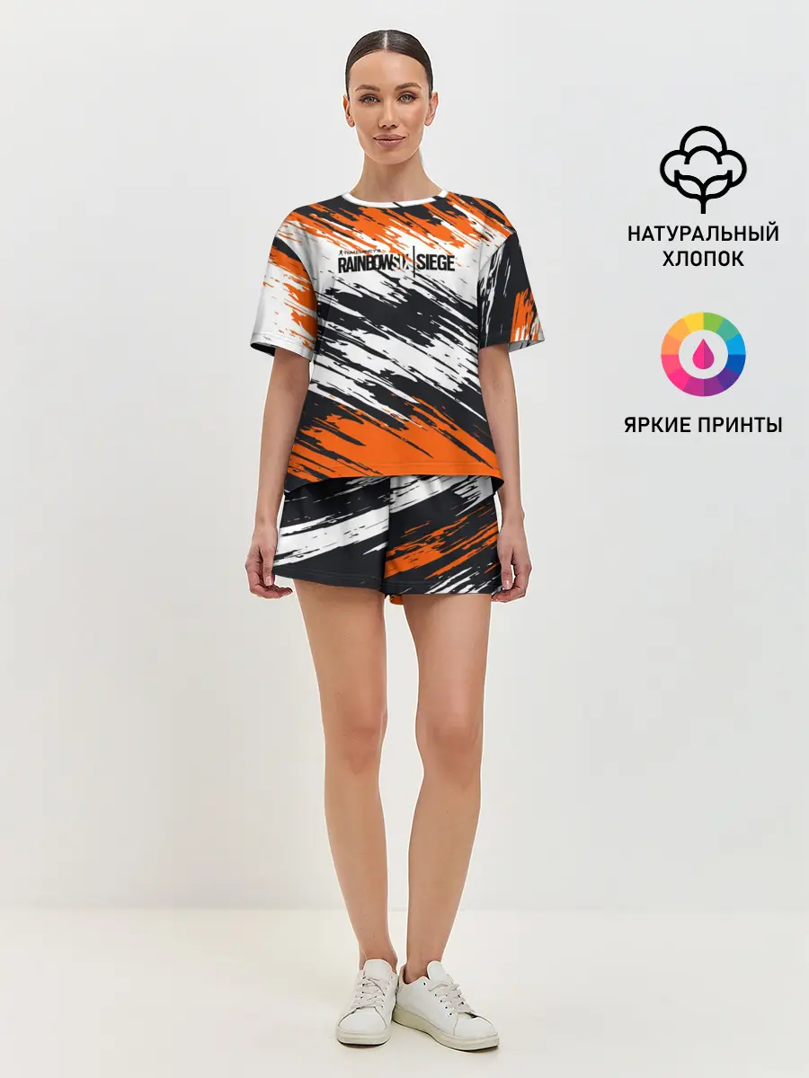Женская пижама с шортами / Rainbow Six Siege