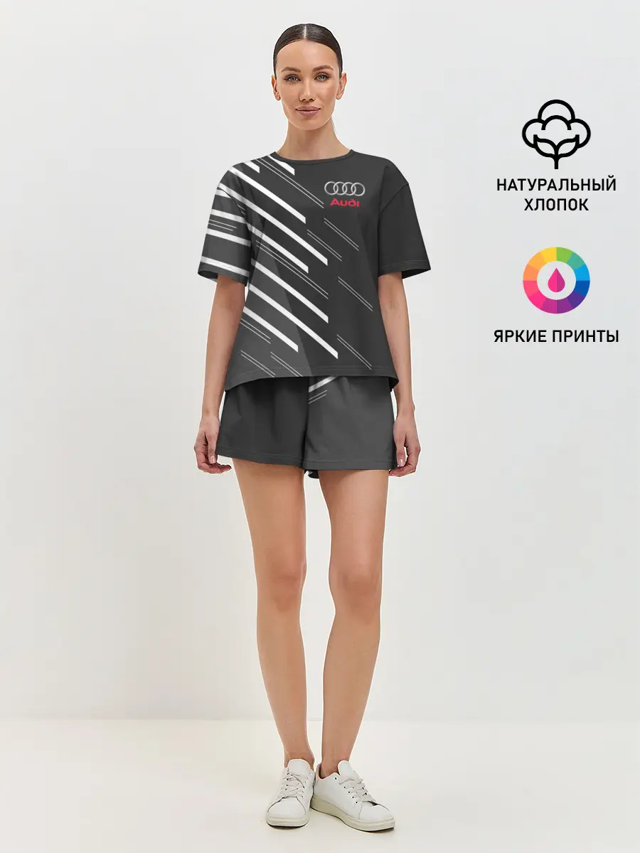 Женская пижама с шортами / AUDI SPORT