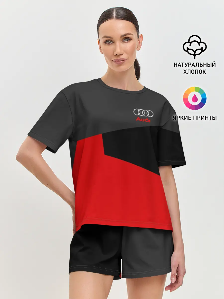 Женская пижама с шортами / AUDI SPORT