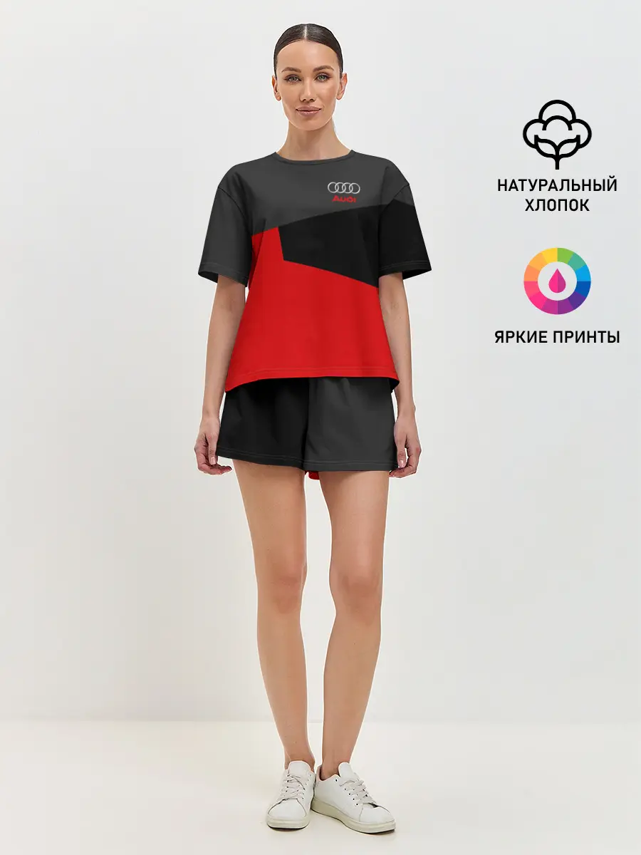 Женская пижама с шортами / AUDI SPORT