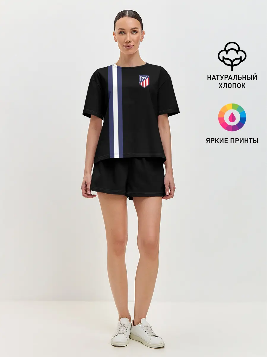 Женская пижама с шортами / Атлетико Мадрид