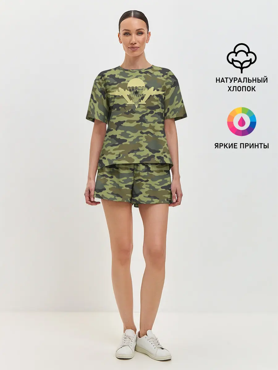 Женская пижама с шортами / ВДВ. Никто кроме нас