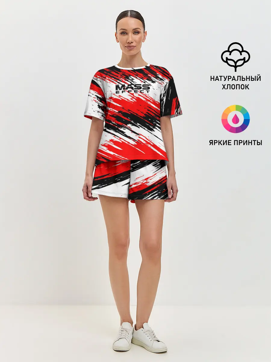 Женская пижама с шортами / Mass Effect