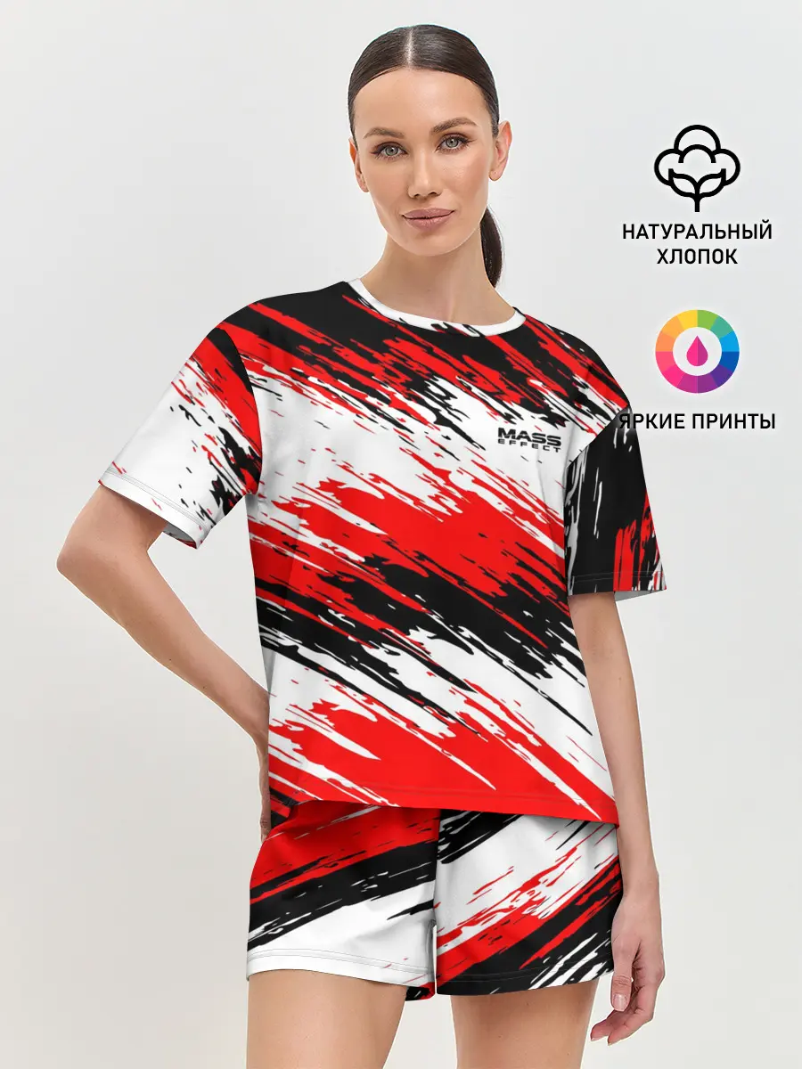 Женская пижама с шортами / Mass Effect