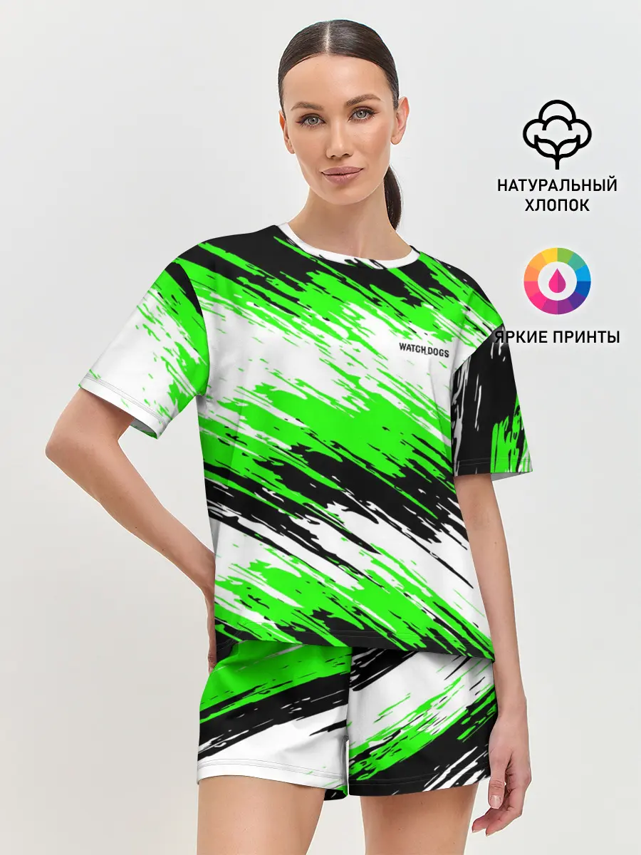 Женская пижама с шортами / Watch Dogs