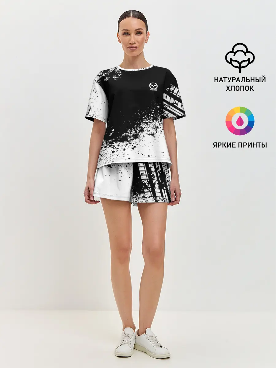 Женская пижама с шортами / Mazda brand motors