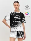 Женская пижама с шортами / Opel abstract sport