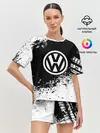 Женская пижама с шортами / Volkswagen abstract sport