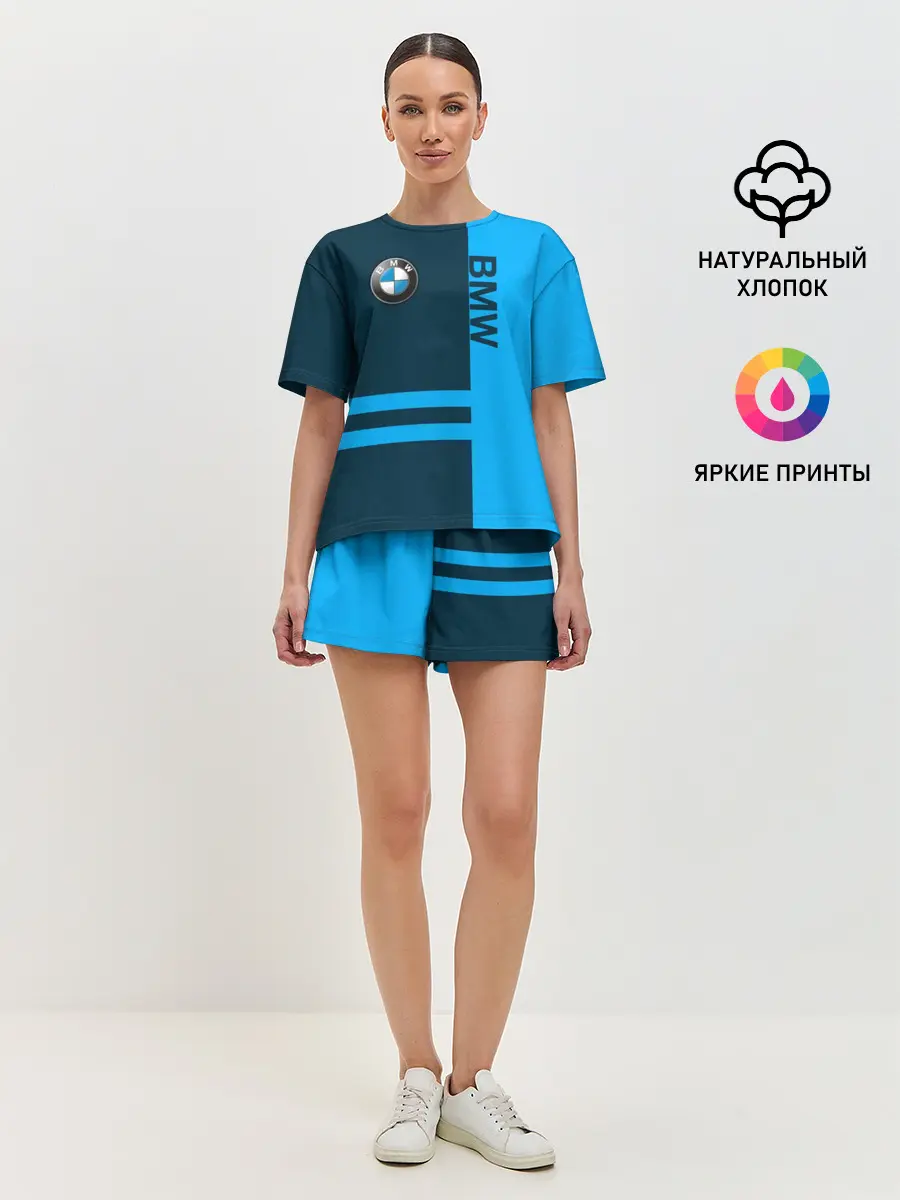 Женская пижама с шортами / BMW