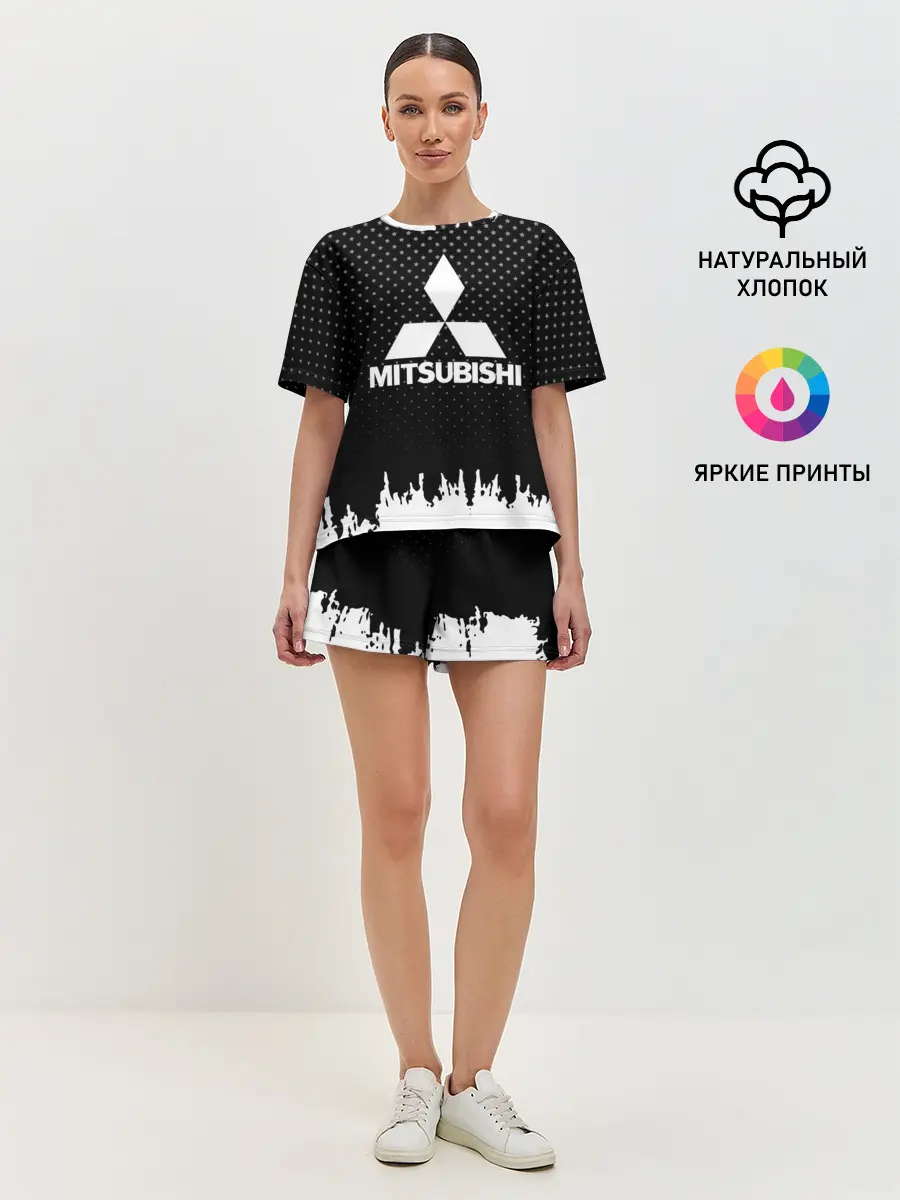 Женская пижама с шортами / Mitsubishi