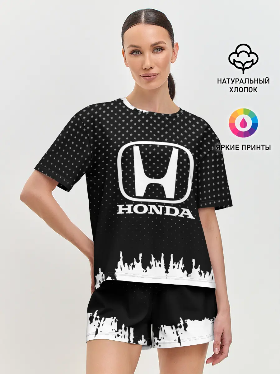 Женская пижама с шортами / Honda