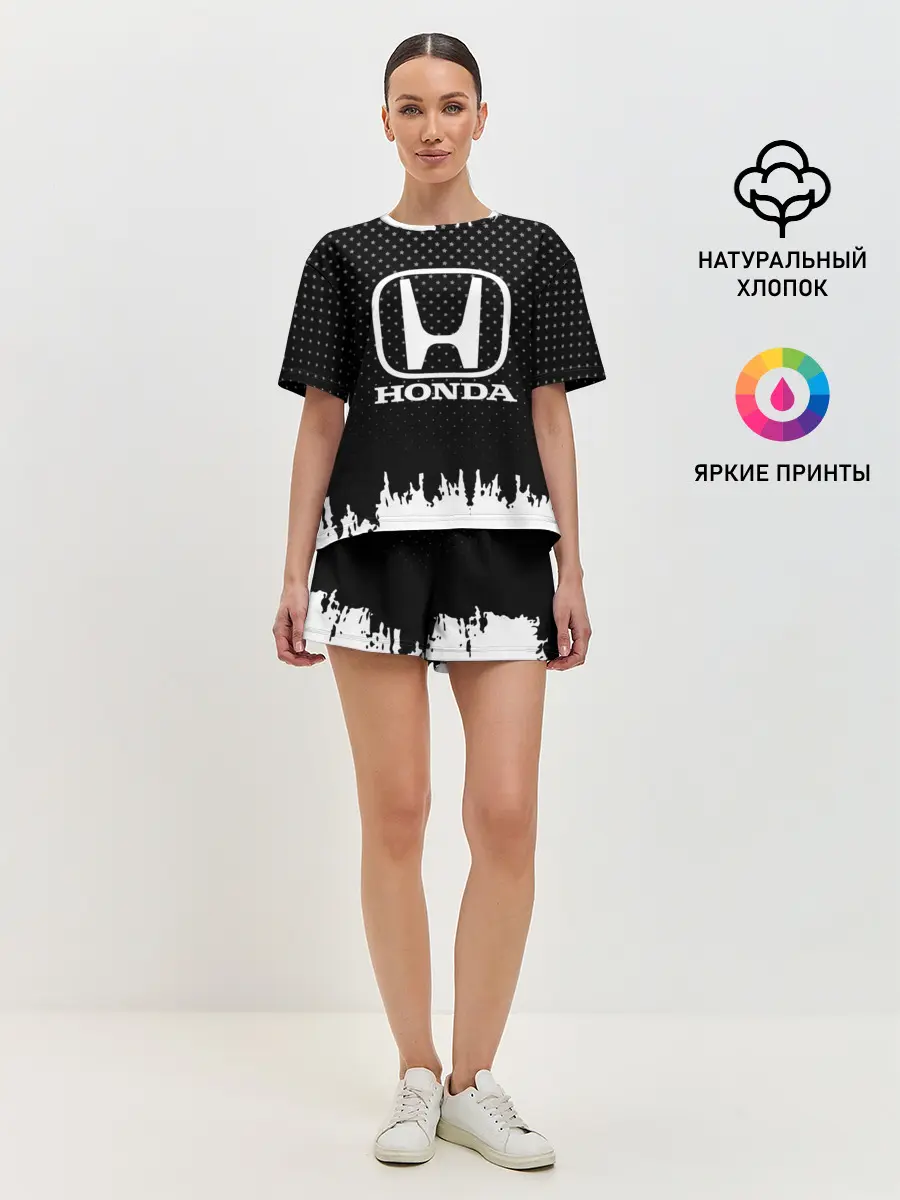 Женская пижама с шортами / Honda