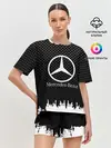 Женская пижама с шортами / Mercedes-Benz