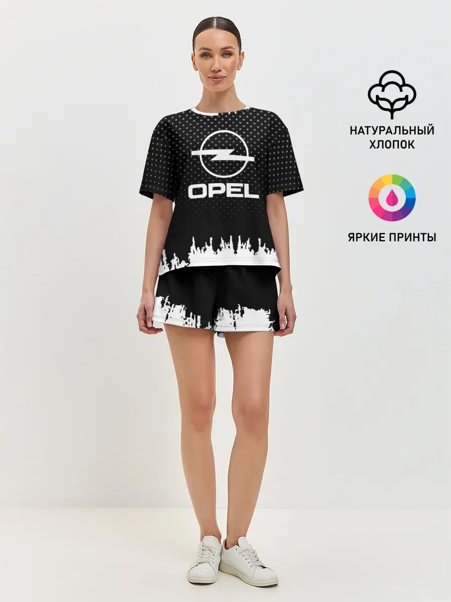 Женская пижама с шортами / Opel