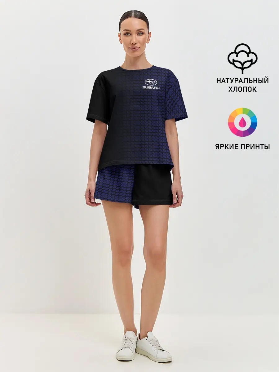 Женская пижама с шортами / SUBARU SPORT