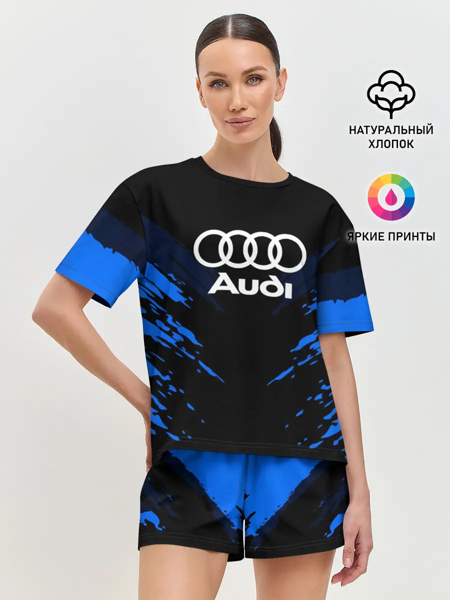 Женская пижама с шортами / AUDI SPORT COLLECTION