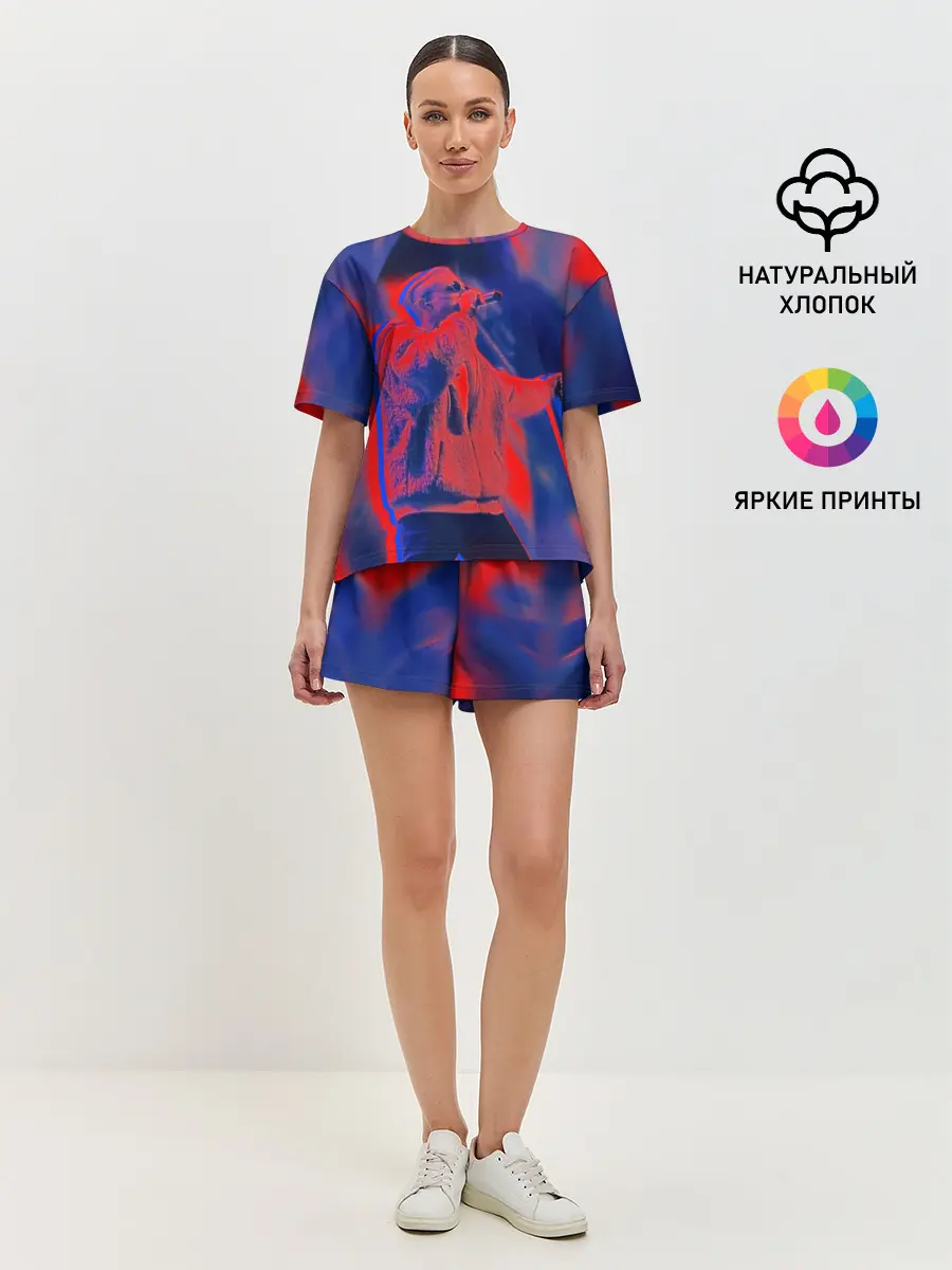 Женская пижама с шортами / T-Fest