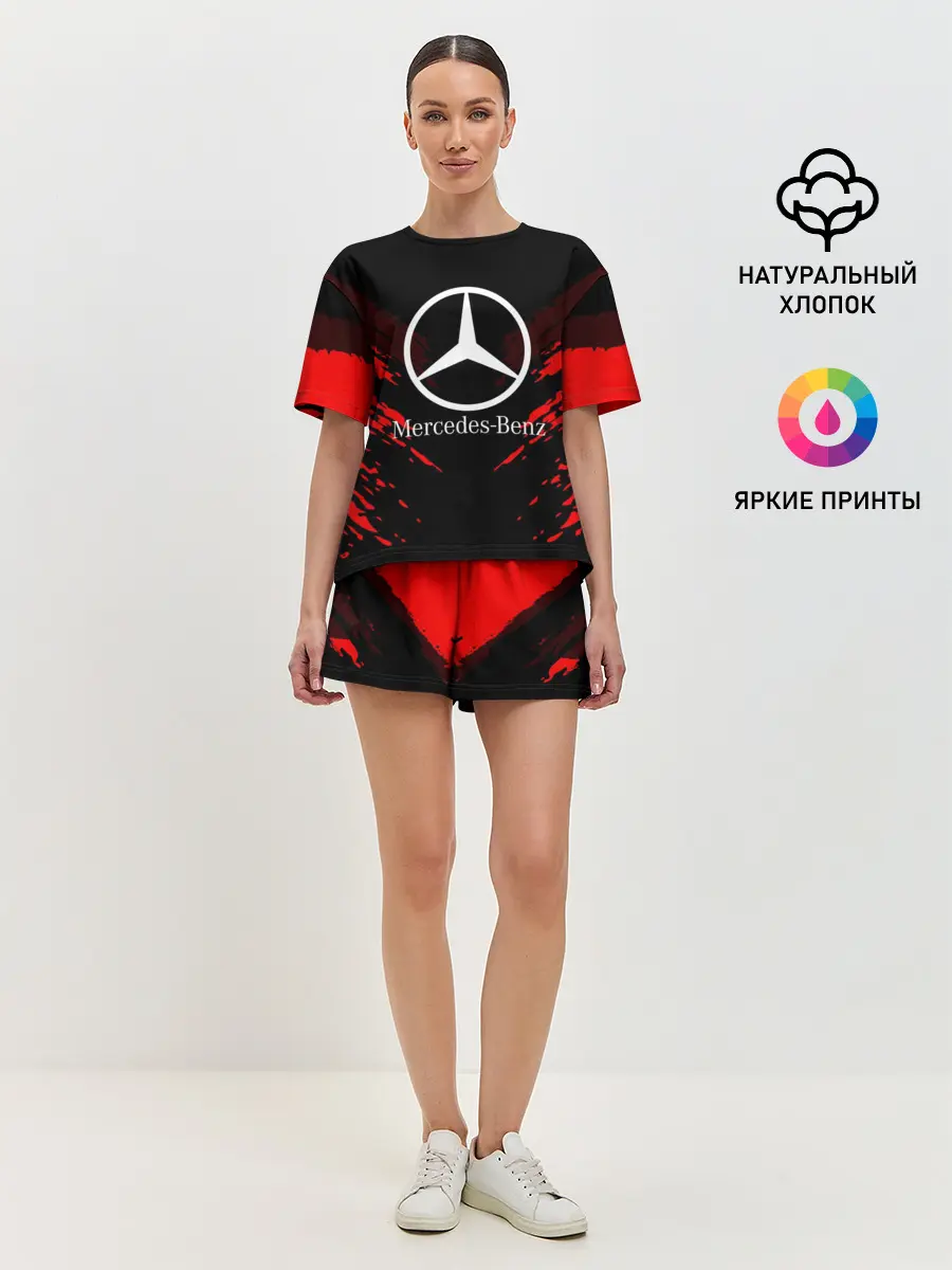 Женская пижама с шортами / MERCEDES-BENZ SPORT COLLECTION