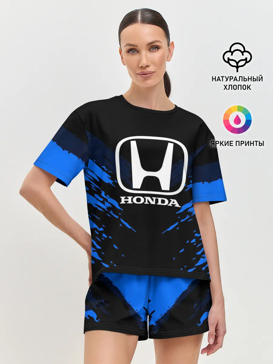 Женская пижама с шортами / HONDA SPORT COLLECTION