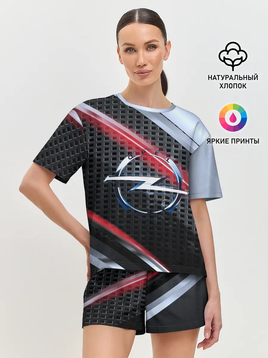 Женская пижама с шортами / OPEL high speed collection