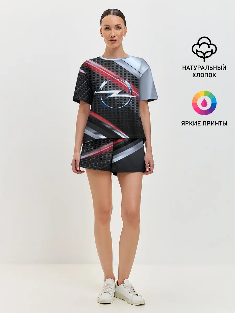 Женская пижама с шортами / OPEL high speed collection