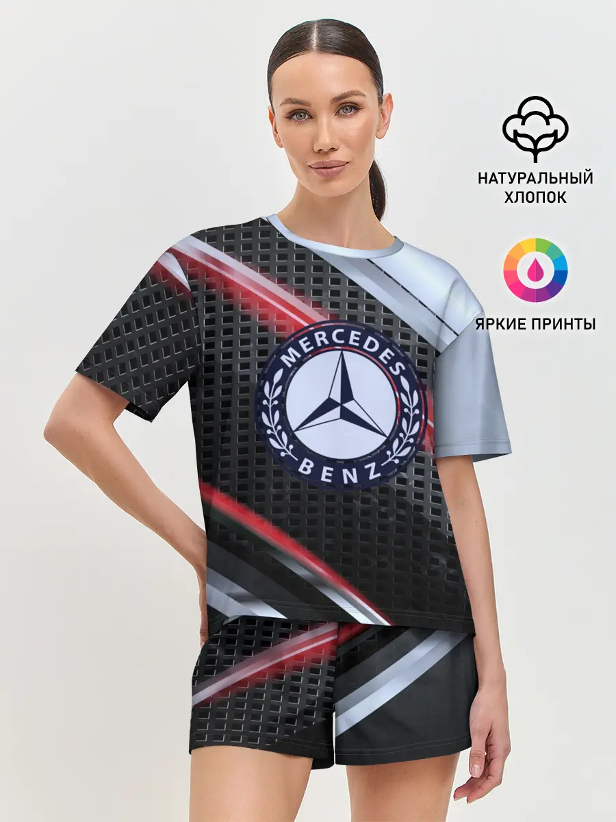 Женская пижама с шортами / MERCEDES high speed collection