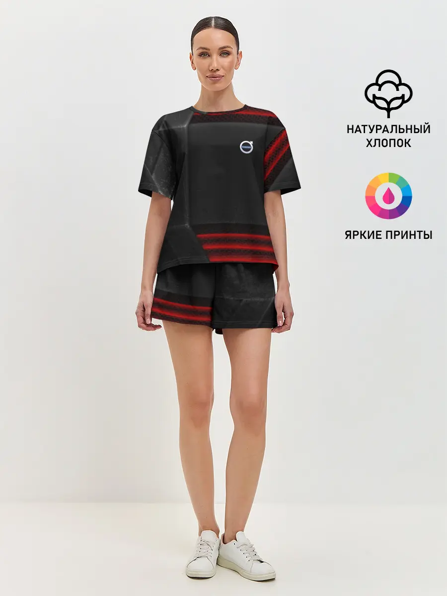 Женская пижама с шортами / VOLVO auto sport