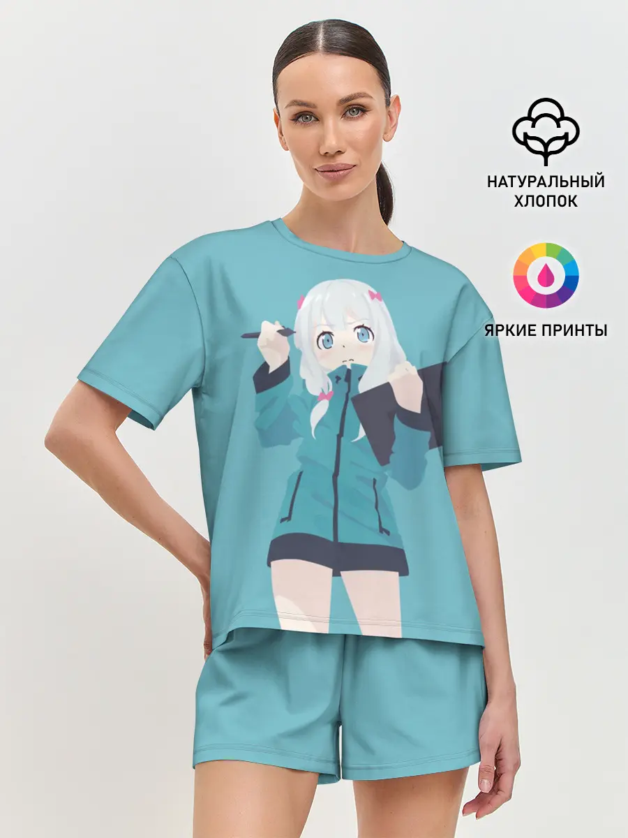 Женская пижама с шортами / Sagiri Izumi