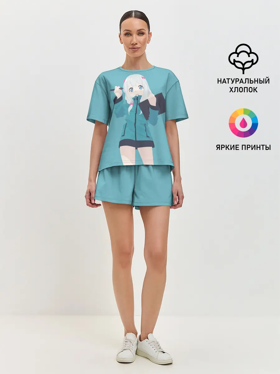 Женская пижама с шортами / Sagiri Izumi