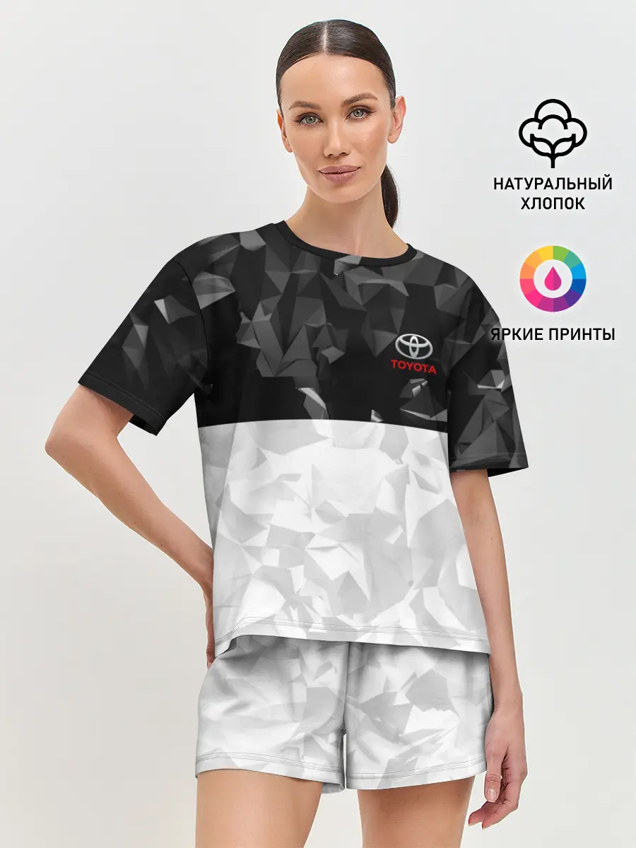 Женская пижама с шортами / TOYOTA SPORT