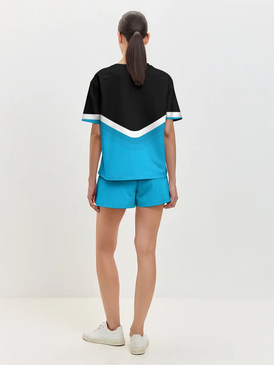 Женская пижама с шортами / BMW Black & Blue