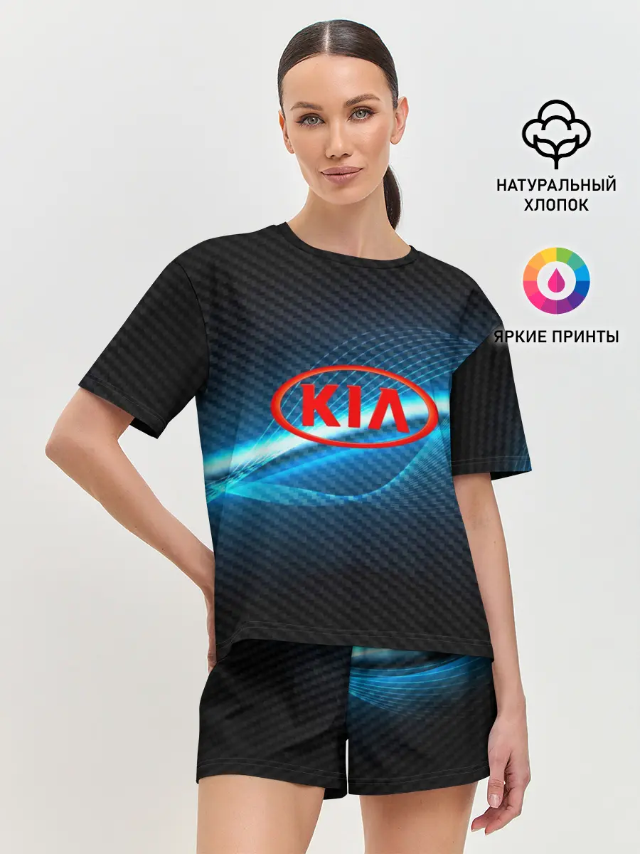 Женская пижама с шортами / KIA machine motor XXI