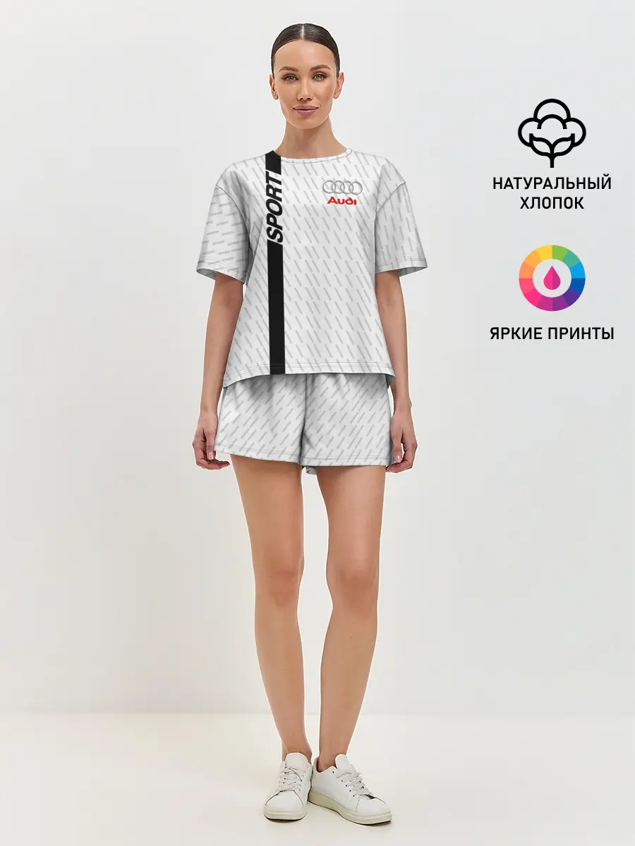 Женская пижама с шортами / AUDI SPORT