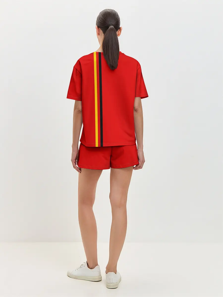 Женская пижама с шортами / Германия, лента с гербом