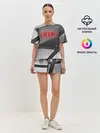 Женская пижама с шортами / KIA metalic 2018