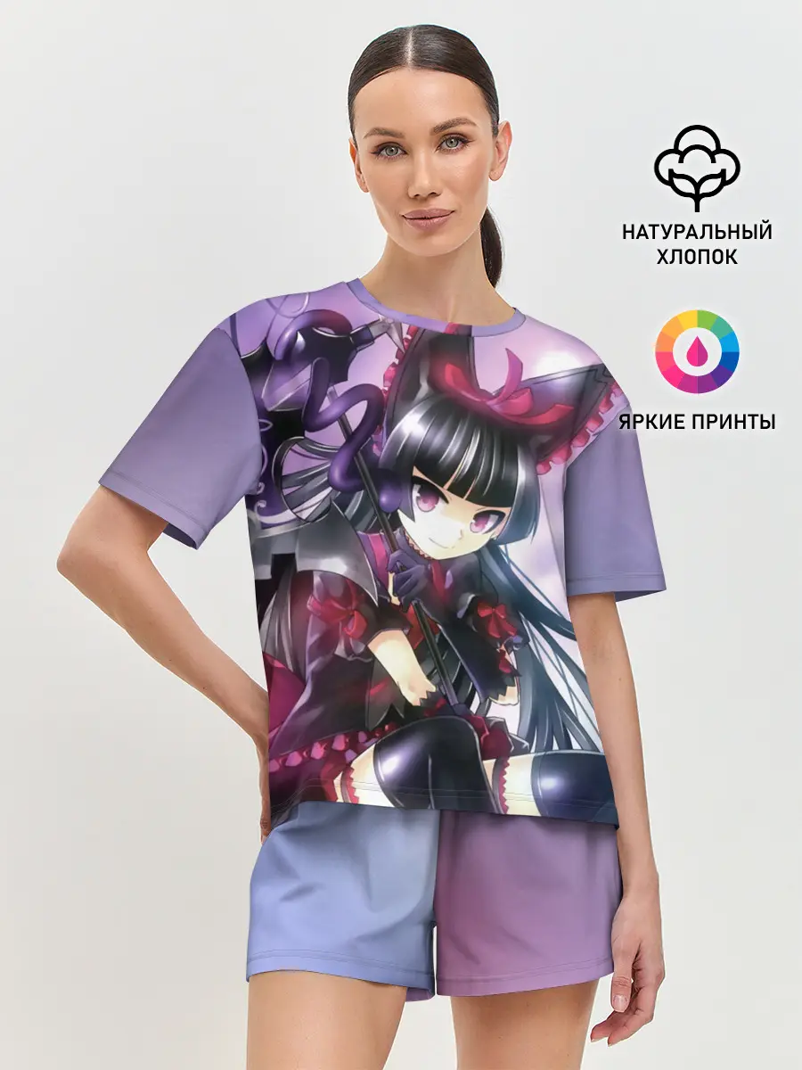 Женская пижама с шортами / Там бьются наши воины