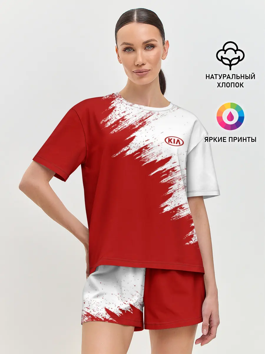 Женская пижама с шортами / KIA