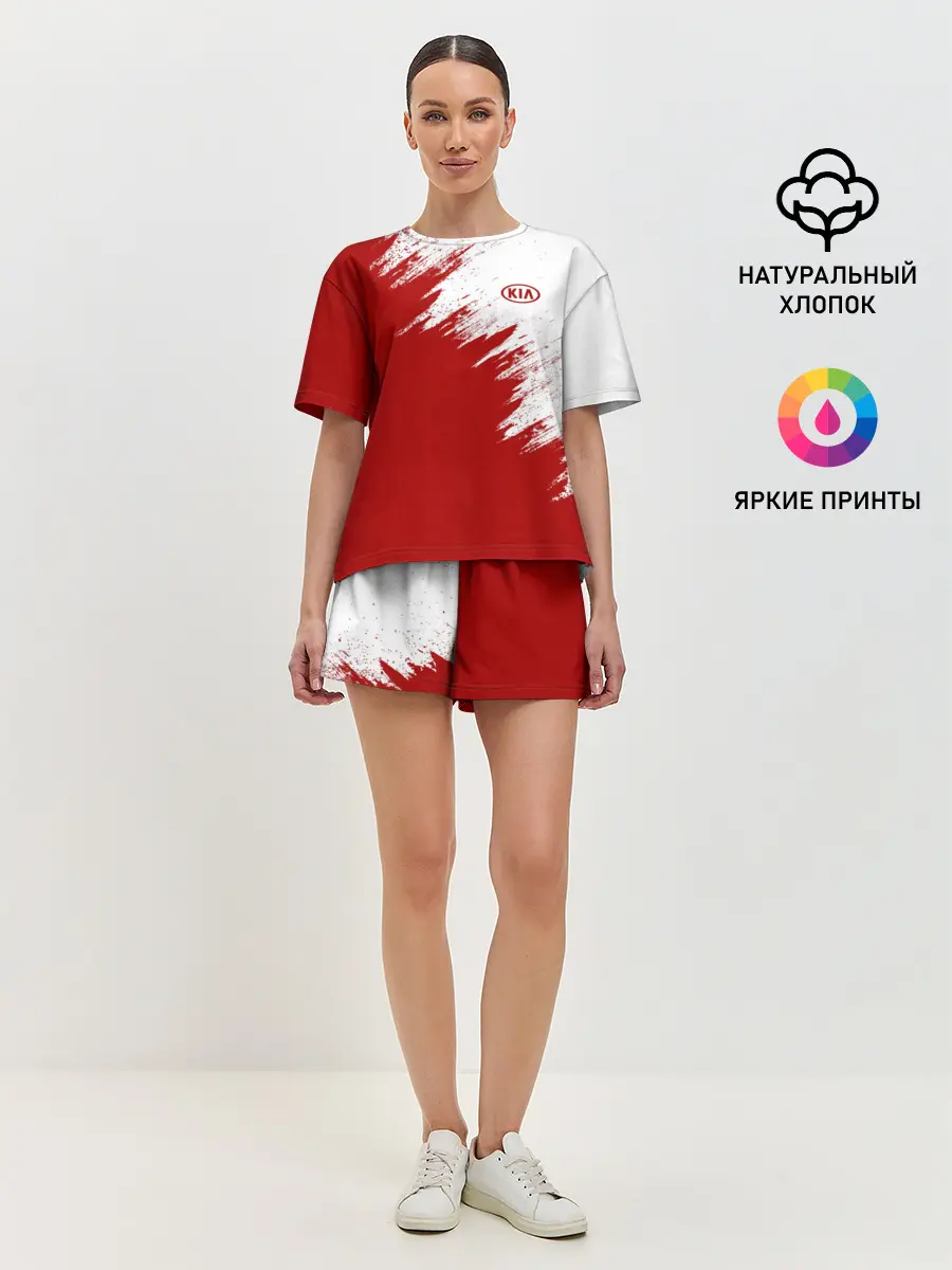 Женская пижама с шортами / KIA