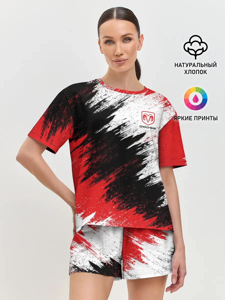 Женская пижама с шортами / Dodge
