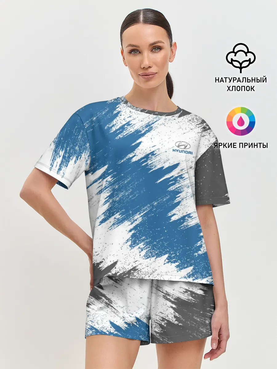 Женская пижама с шортами / Hyundai