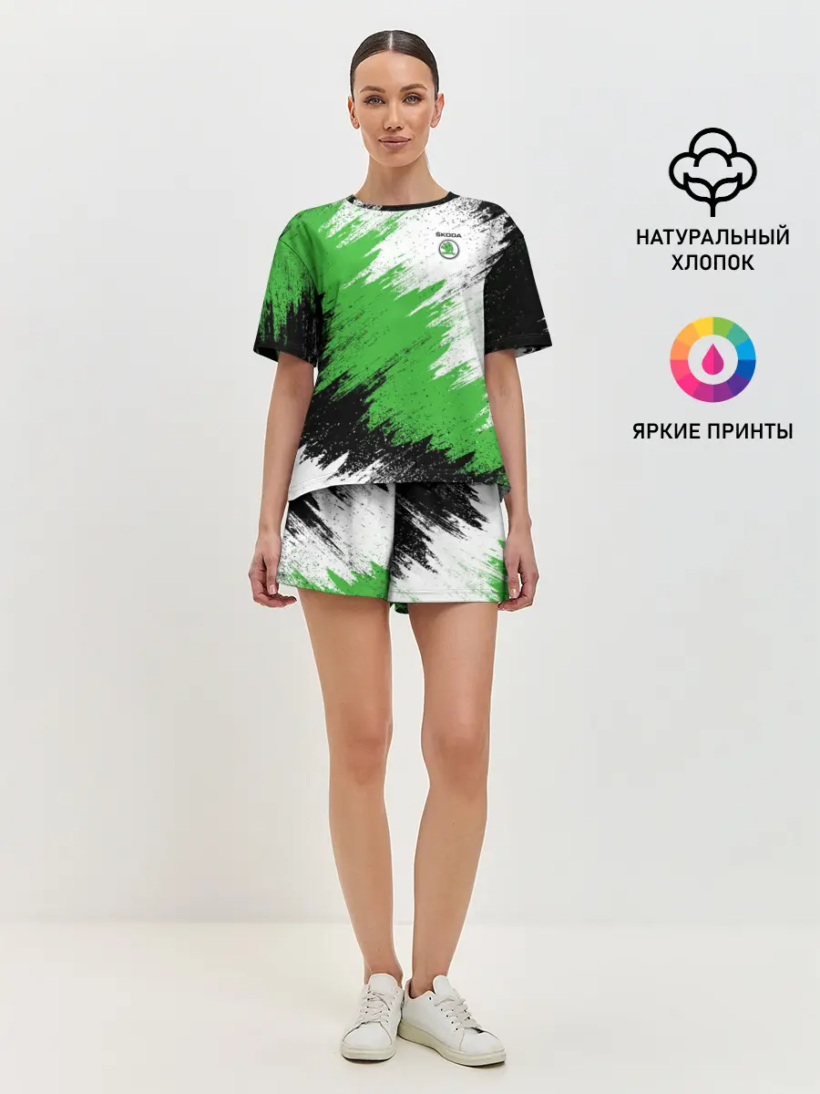 Женская пижама с шортами / Skoda