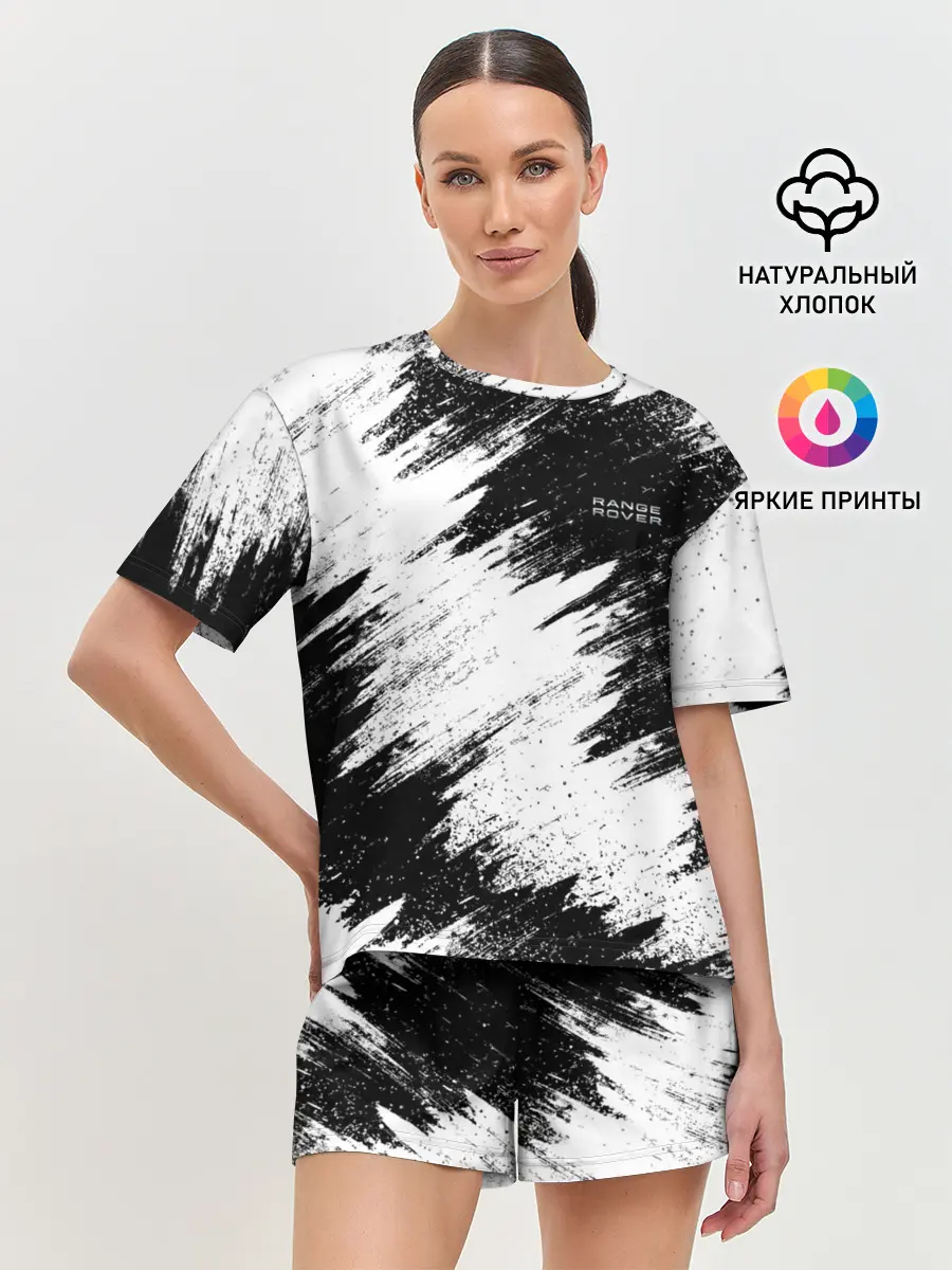Женская пижама с шортами / Range Rover