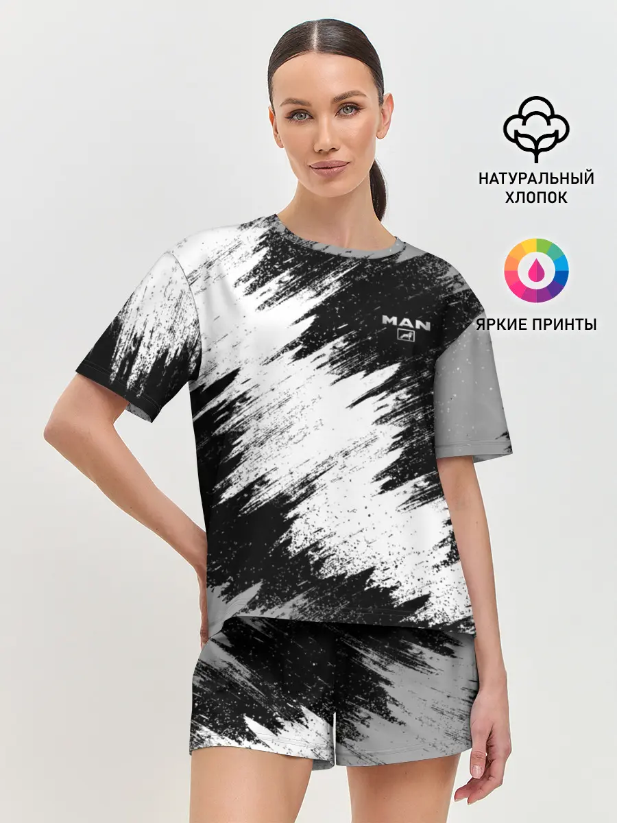 Женская пижама с шортами / MAN