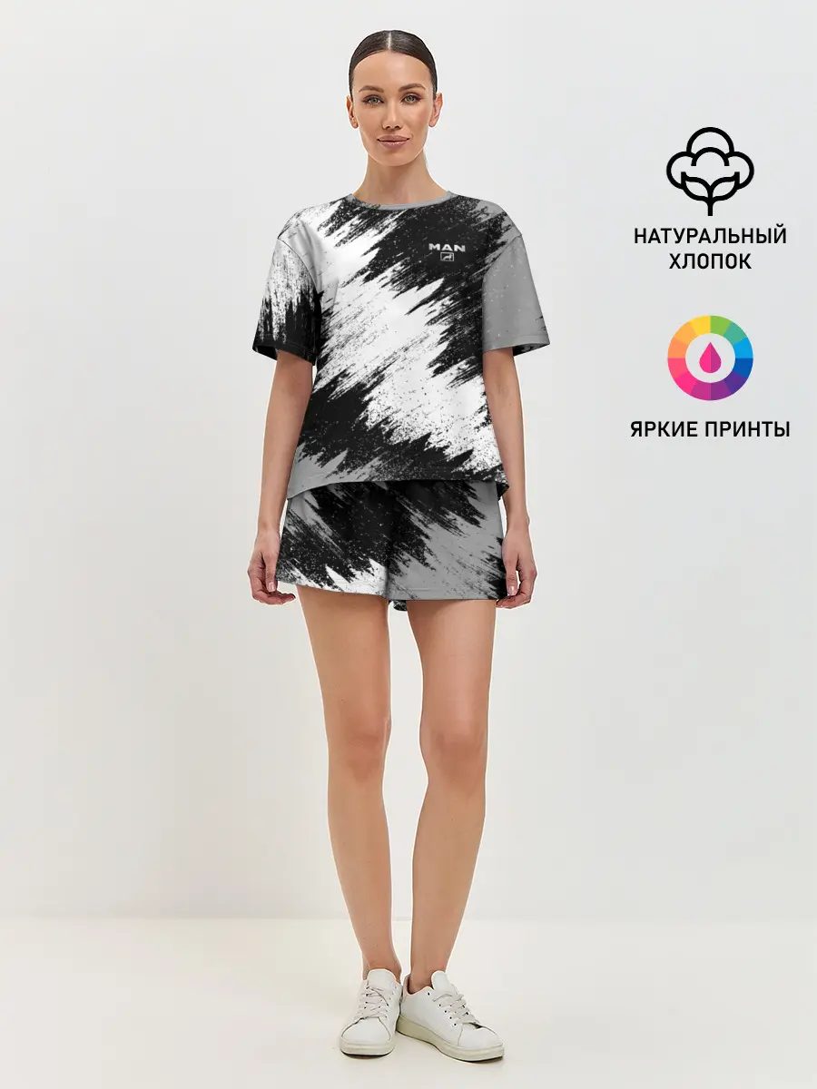 Женская пижама с шортами / MAN