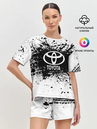 Женская пижама с шортами / Toyota