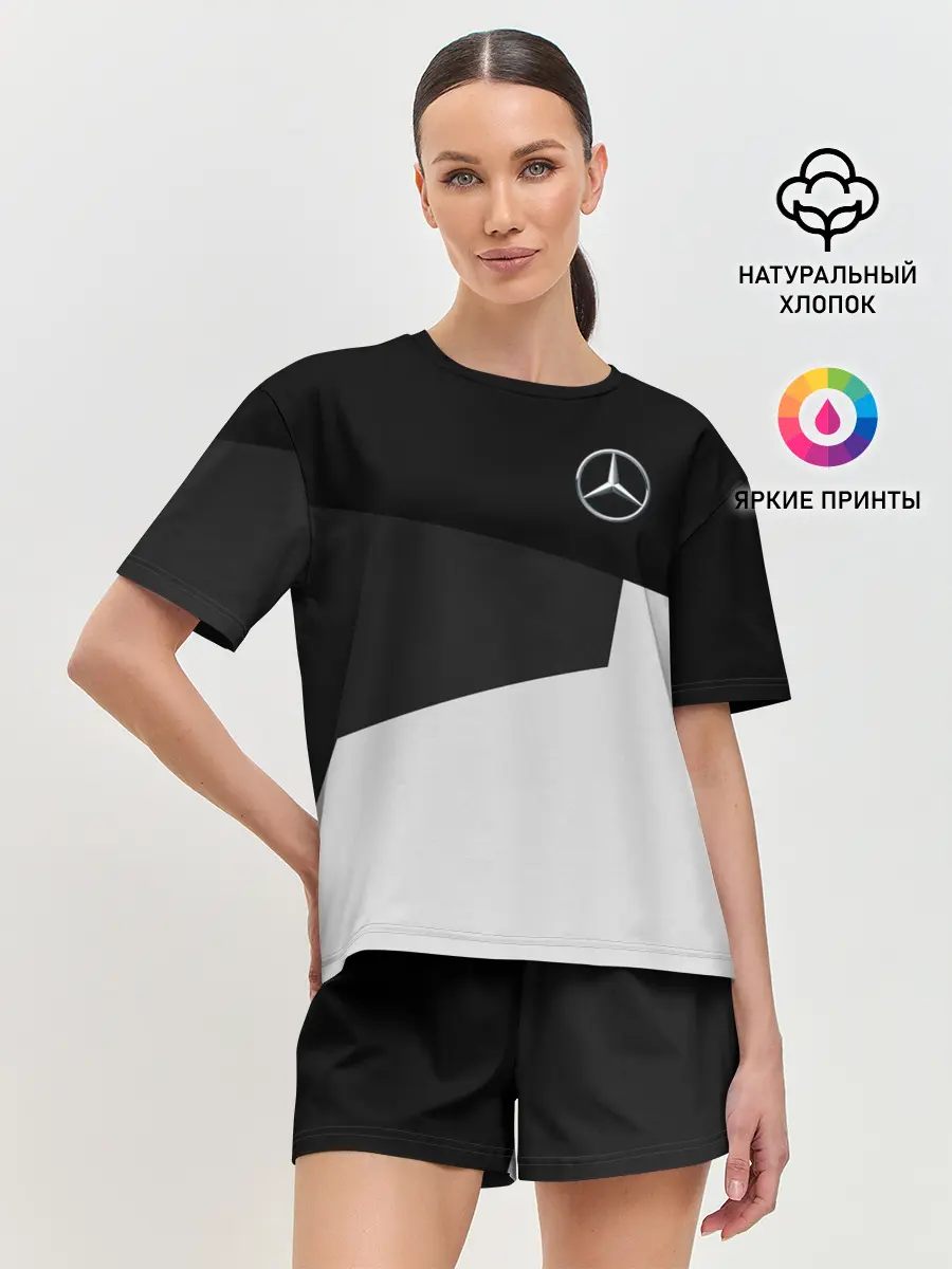 Женская пижама с шортами / MERCEDES BENZ SPORT