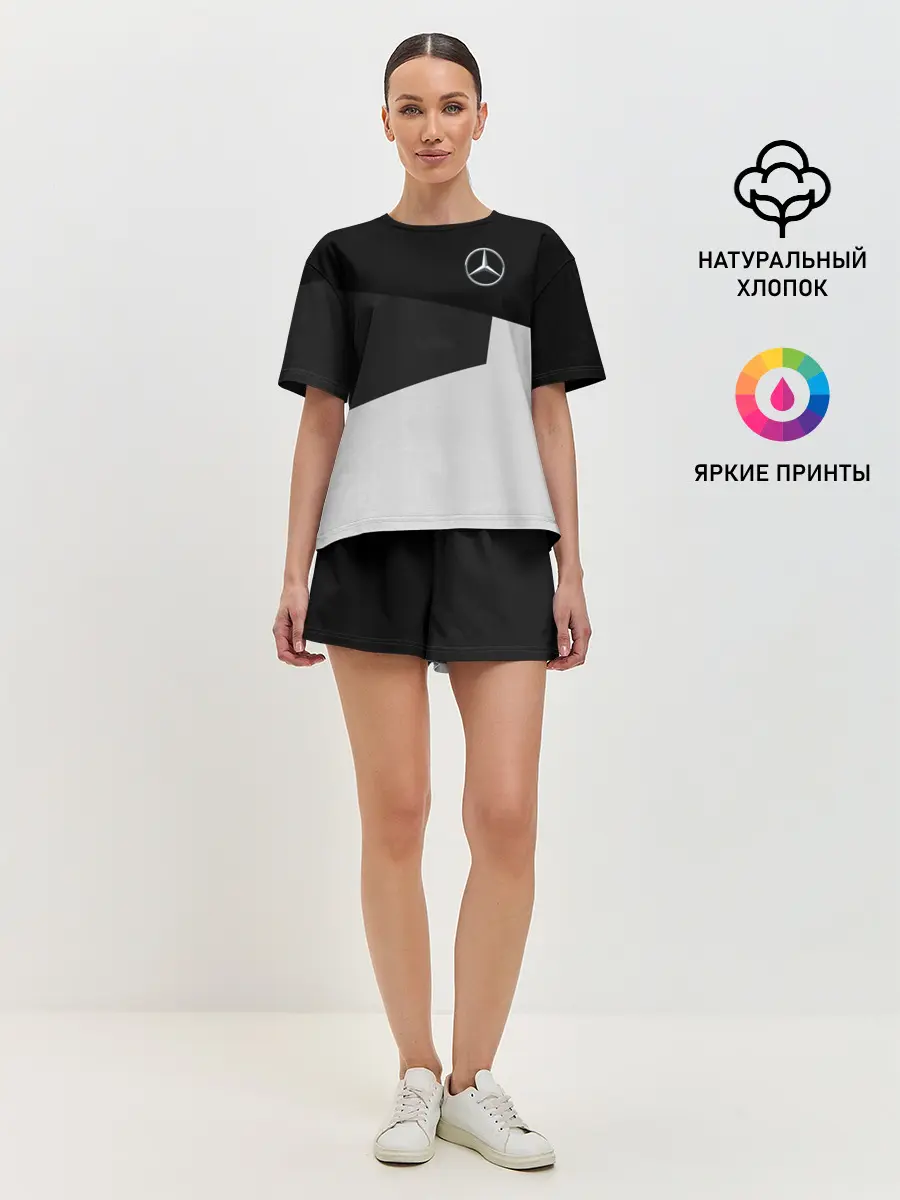 Женская пижама с шортами / MERCEDES BENZ SPORT