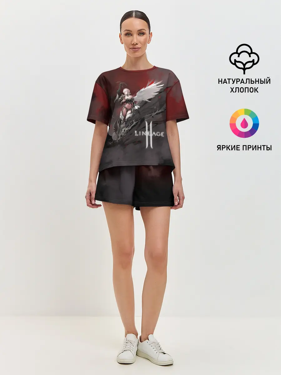 Женская пижама с шортами / Angel